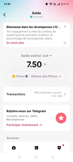 [Code 9580] Local France/ Balance 8$ + 2300 Followers + 3200 Likes / Very Rare