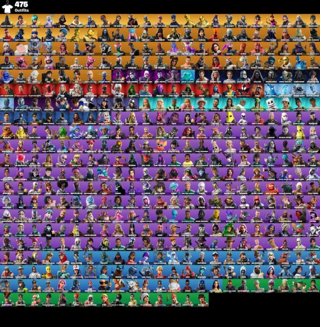 [PSN | PC | NIN] 475 Skins | Wonder | Black Knight | Galaxy | Ikonik | Travis Scott | The Reaper | Omega Stage 5 | Sparkle Specialist
