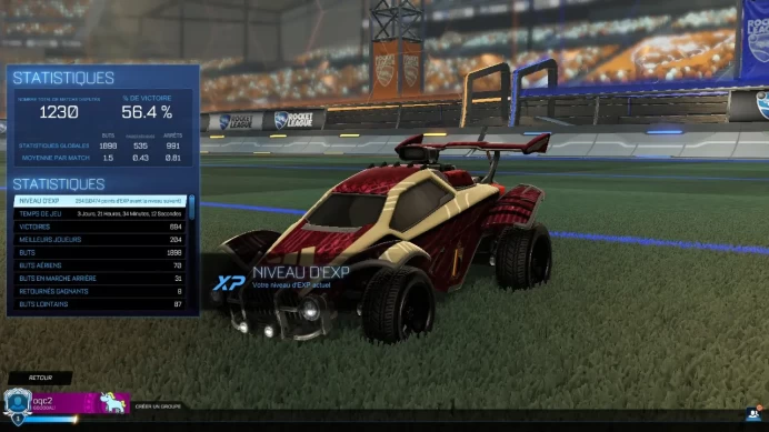 [Code 9581] Level 264 / Battle Bus Titane + Takumi RX-T / Stickers addidas / Highest Rank Diamond