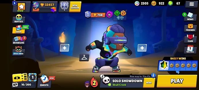 [Code 9591] Level 136 / 33k Trophy + 289 Skins / Very Rare