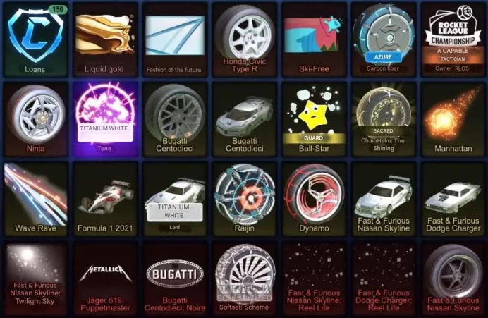STOCK9 //(11)Full Access //Account with //FENNEC, SKYLINE, TW DOMINUS, 3 DLC, BM, cr // formula 1 (K)