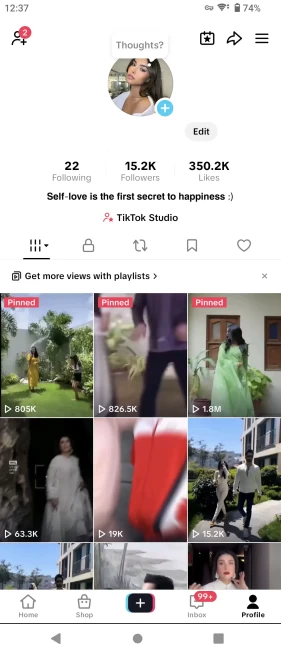 [UK] United Kingdom Monetized Creator Rewards Program Account | 15k Real Followers & 350k Likes | Real screenshots + Full Access + Good Standing