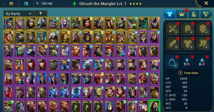 Starter acc with Klaazag : 92k energy / 58 mln coins / Fu-Shan, Lugan, Shemnath, Arix, Ninja + 20 Login Legendaries / Madame Serris