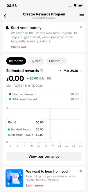 Instanly Delivery/ Monetized 130K Real Followers+580K Real Likes Account/ Creator Rewards Program Activated/ Live Stream/ Full Access
