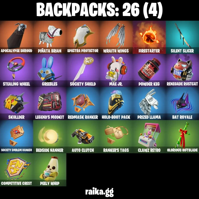 11 skins | Knight's Helm | Harbinger Armor Omegarok | Blaze | Time Breaker Renegade Lynx | Time Breaker Lil Split | Trailblazer Tai | A3693