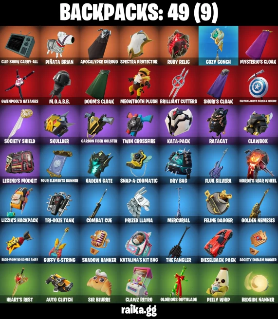 33 skins | Burning Ambition Valeria | Fancy Peter Griffin | Poseidon | Black Panther (Shuri) | Camo War Machine | Black Queen | A3837