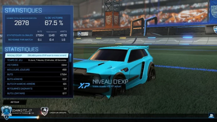 [Code 9605] Level 236 / Highest Rank Champion+ 1000 Crédits / K.I.T.T. + Batmobile 2016 + Golden Pumpkin '19 / Very Rare
