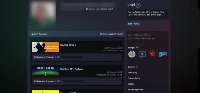 <<FACEIT>>_ 2019, 2020, 2021, 2022 Service Medal _Last Online 3 year ago _<30 Days Warranty>_10 Year Birthday, 5Y, Global, Loyalty_3303 hrs`