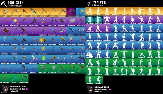 [PC/PSN/XBOX] 108 skins | Og STW | Black Knight | Sparkle Specialist | Eon | The Reaper | Blue Squire | Royale Knight | Take The L | Candy Axe |