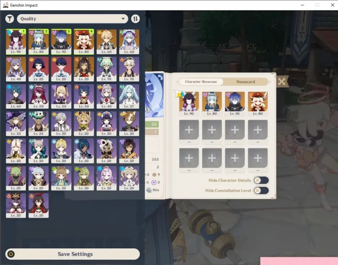 ASIA|AR 55|4 Limited +4(*5Weapon)| Columbina,Flins,Ineffa,Klee [Keqing,Dehya,Mizuki]|1 Skin|Mc Male|TakeMail|CheckSS(GI5488)