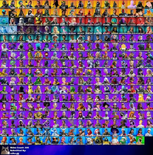 [3in1] / Instant • FN (All Platforms) • 305 skins • 17 cars • Master Chief Black • Arcane Jinx • Ahsoka Tano • Take the Elf • Full Access •2gift