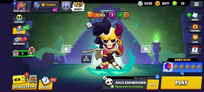[Code 9606] Level 125 / 32k Trophy + 186 Skins / Very Cheap