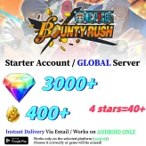 Global-Android | 3000+RD | 400+GF Random 4-star character: 40+ | | Fast delivery