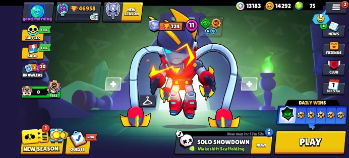 [Code 9608] Level 194 / 46k Trophy + 184 Skins / Highest Rank Legendary / Very Cheap