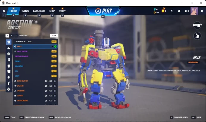 BRICK / CLASSIC FLORIDA MAYHEM AWAY 2018 / 4 Gold Weapons / Full Mail Access / see the picture / Please Read Description / ThomasC