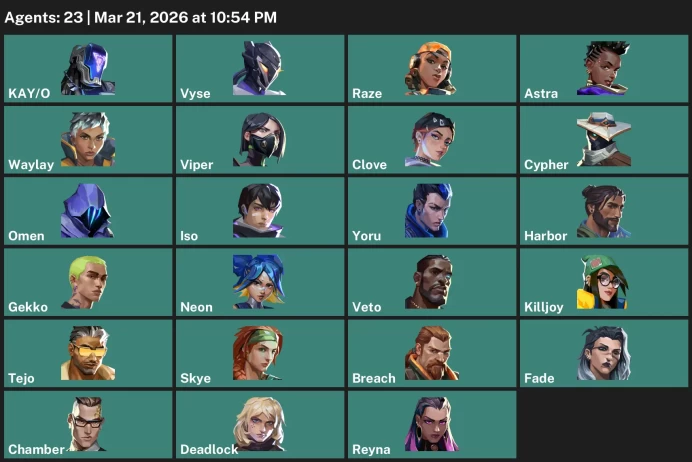 EU / 79 skins / Champions 2025 Vandal / Kuronami no Yaiba / Mystbloom Kunai / Singularity Vandal