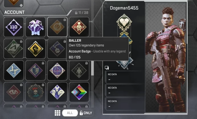 EA app Level 110 + 60 legs | Quarantine 722 + First Blood