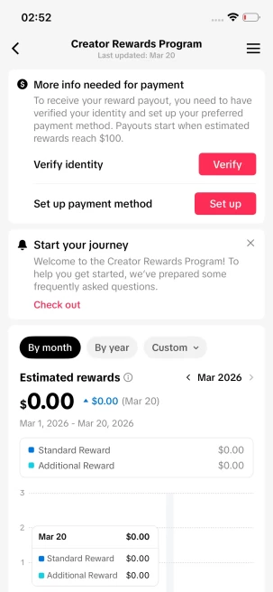 Instanly Delivery/ Monetized 26K Real Followers+1.7M Real Likes Account/ Creator Rewards Program Activated/ Live Stream/ Full Access