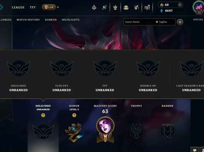 EUW EMAIL CHANGEABLE 105 CHAMPINS 93 SKINS LAST PLAY 2023