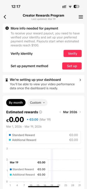FR France| Account 12K Real Followers /Creator Rewards Program Active/36K Real Likes/ Email Include