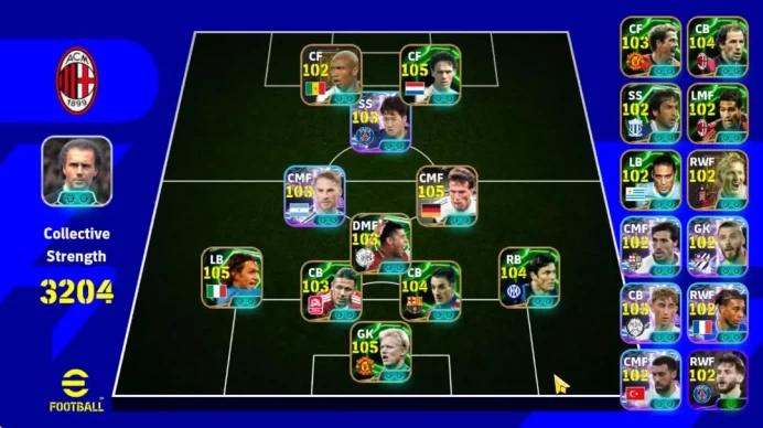 Mobile| Maldini (Fotress) Desire Doue,Michael Olise (Blitz Curler) Marco Van Basten,Raul (Phenom Finish),Etc|TakeEmail(EF1485)