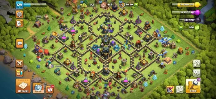 TH17 LVL129 | Heroes : BK40 AQ53 MP34 GW43 RC27 DD6 | Decent Base | Best Price | War Stars, Magic Items, Equipment Epic, Hero Skin, Hero Max