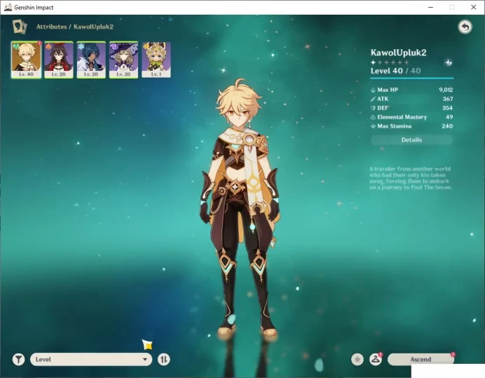 NA| Ready Gacha | AR 55 | 54800Primogem + 64 IF + 130 AF | MC Male | TakeMail | CheckSS (GI5499)