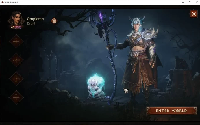 EU-Sescheron|Lv60 (318)|Druid|30K CR|Reso 465|Paragon Maledictor|Hell III|Hellquary Lv 18|Raven Weapon |CheckSS(DI1148)