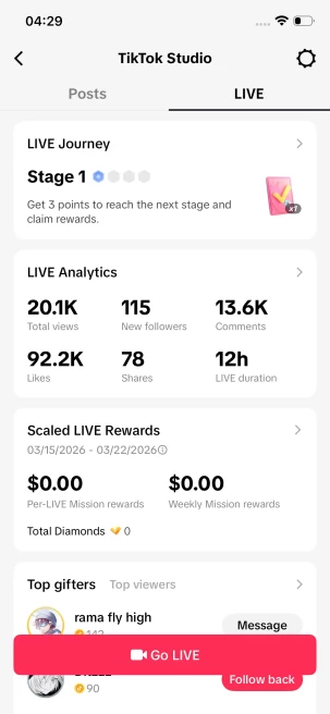Instanly Delivery/ 170K Followers+29M Likes Account/ Live Stream/Full Access