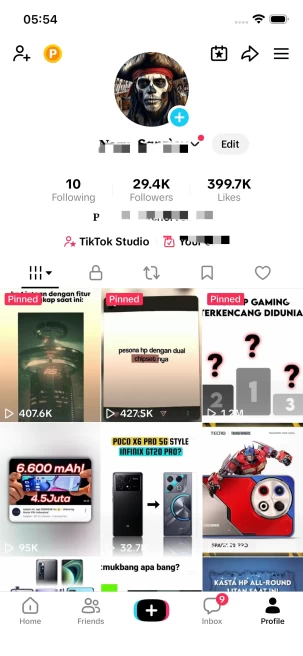 Instanly Delivery/ 29K Real Followers+390K Real Likes/ Meme Content/ Live Stream/ Full Access