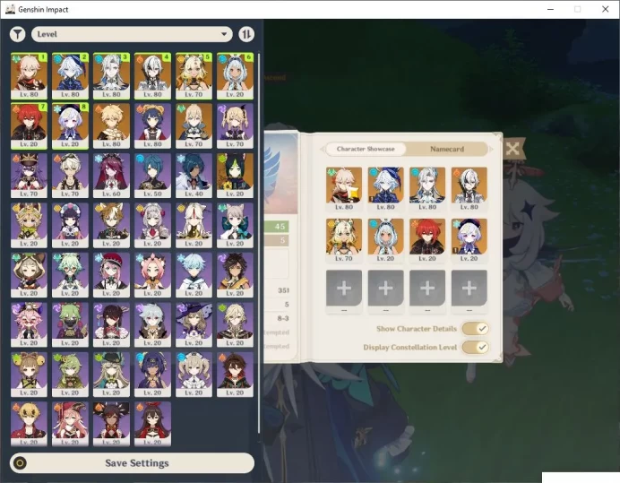 ASIA|AR 45|6 Limited +2(*5Weapon)|Arlecchino+Sign,Xilonen,Neuvillate,Kazuha,Furina,Mualani|Mc Male|TakeMail|CheckSS(GI5508)