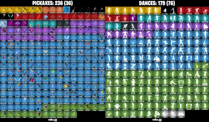 [Rent Cheap Accounts for 14 Days] [PC/PSN/XBOX] 173 skins | OG STW | Blue Squire | Royale Knight | Floss | Mako | Jules Mxa250