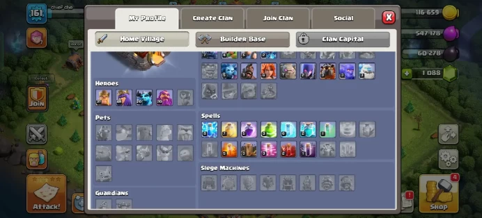TH11 VERY CHEAP HIGH DEFENSES AND WALLS GOOD HERO LEVELS