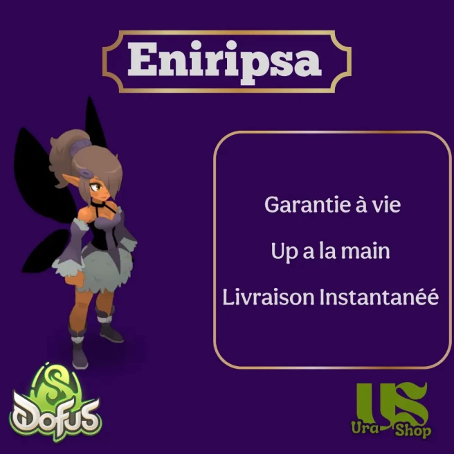 Tylezia : Eniripsa 199| Livraison instantanée | Ura-Shop | Dofus Unity | Non certifié