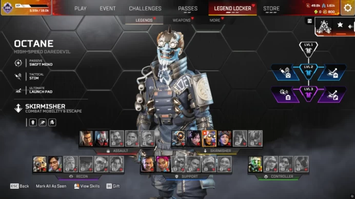 EA app Level 166 + 69 legs | Speed Demon + Killer Carapace