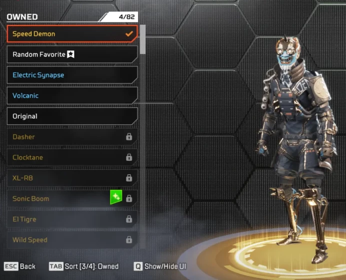 EA app Level 166 + 69 legs | Speed Demon + Killer Carapace