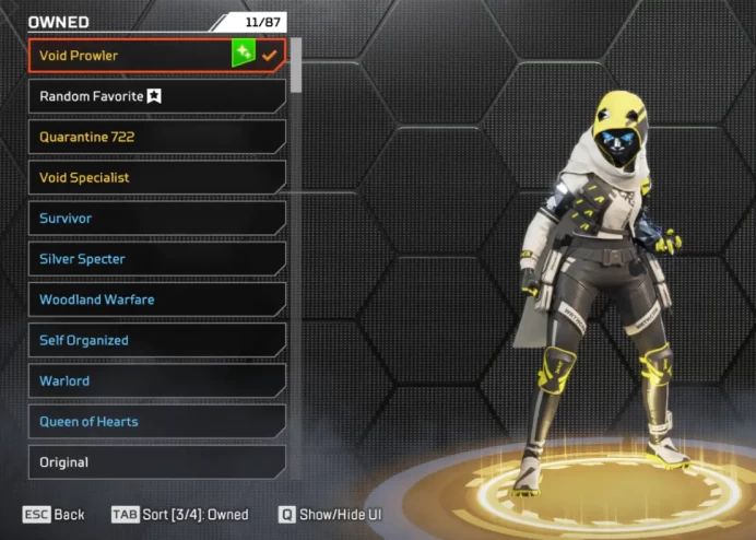 EA app Level 152 + 64 legs | Void Prowler + Sonic Boom
