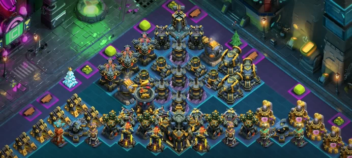 13422 GEMS - EQUIPMENT EPIC - MAX DEFENSE - SEMI MAX WALLS - MAGIC ITEMS - HERO SKIN WAR STARS CYBER SCENERY