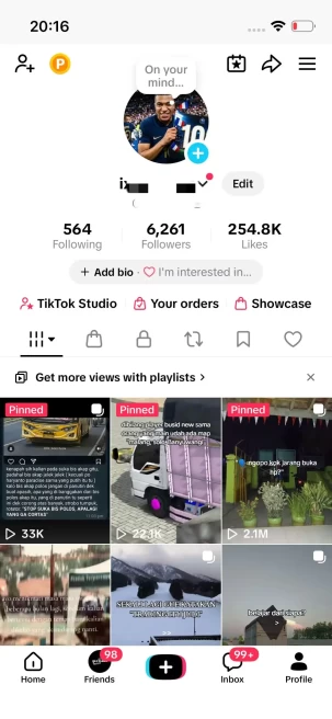 Instanly Delivery/ 6K Real Followers+250K Real Likes/Vlog Content / Live Stream/ Full Access