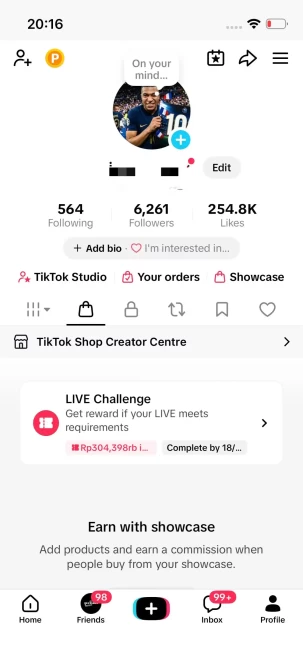 Instanly Delivery/ 6K Real Followers+250K Real Likes/Vlog Content / Live Stream/ Full Access