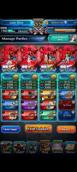 Global|Rank 150|1 SpArt+77 RGB|33 Ascend|[Roy,Shadow,Emiya,Momo,Fen,Himura,Platina,Chloe,Hazuki]+TW,etc|Lpot 919|Check SS|GS2262