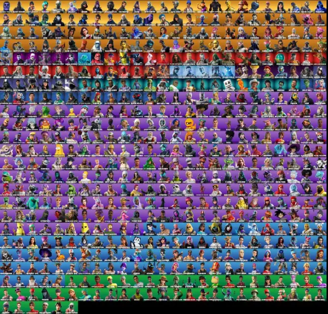 PC] | 582 Skins | OG STW | OG Skull Trooper | Black Knight | Wonder | Galaxy | IKONIK 