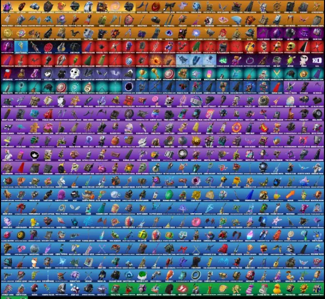 PC] | 582 Skins | OG STW | OG Skull Trooper | Black Knight | Wonder | Galaxy | IKONIK 