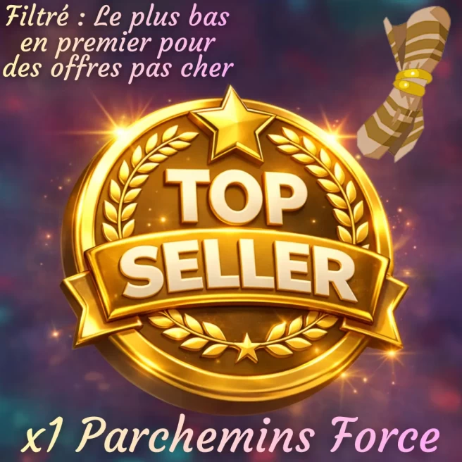 Kelerog : x1 petit Parchemins Force + Top bonus - Delivery 5 minutes