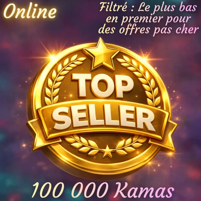 Kelerog : 100 000 Kamas + Top bonus - Delivery 5 minutes