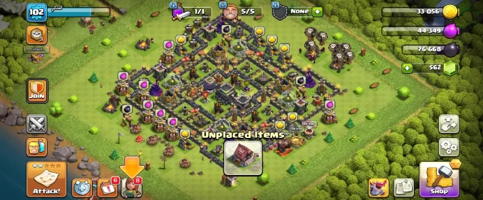 TH9 HEROES 30 30 GOOD DEFENSES AND WALLS FREE NAME INSTANT RECIEVED TO YOUR MAIL