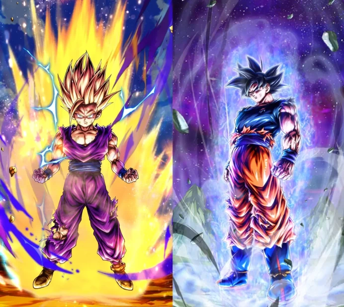 2UL [iOS]8S UL SuperSaiyan2 Gohan(youth)[green]+Ultra Instinct -sign- Goku[yellow]+44000CC+0~5LL[Global]Auto delivery[BNID Login]