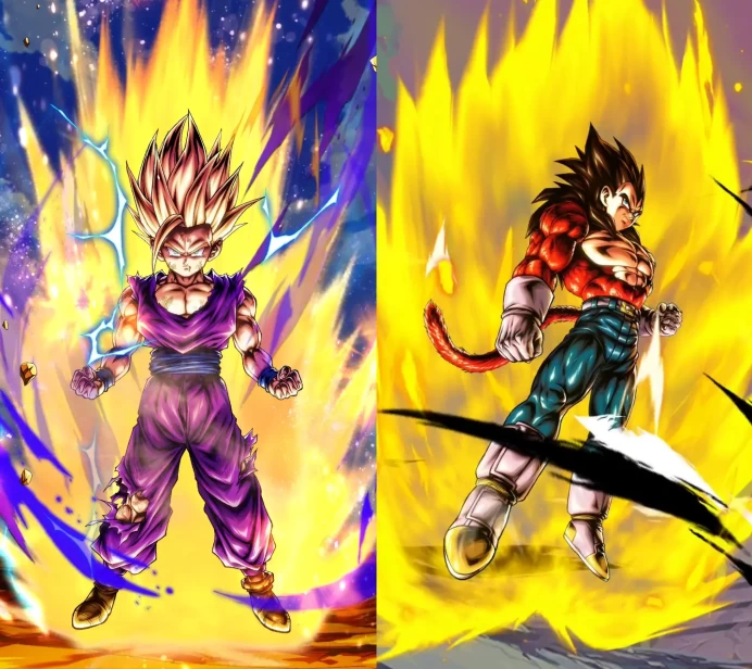 2UL [iOS]8S UL SuperSaiyan2 Gohan(youth)[green]+UL Super Saiyan4 Vegeta[red]+44000CC+0~5LL[Global]Auto delivery[BNID Login]