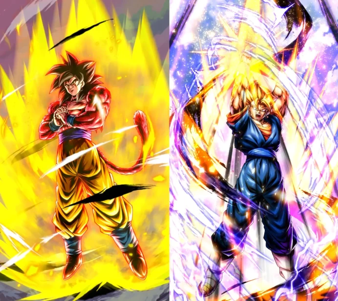 UL+LR [iOS]UL Super Full Power Saiyan4 Goku[green]+LR Super Vegito+49000CC+0~5LL[Global]Auto delivery[BNID Login]