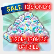 [IOS ONLY][Global][120000~130000 CC]+[8~18 LF]+[5000+ENE]+[999+Erasers]-Level150+BandaiID -Instant Delivery,no need to wait!
